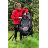 Туристический рюкзак для переноски тяжелых грузов TATONKA BISON 120+15 black DI.6029.040